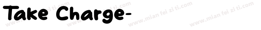 Take Charge字体转换